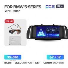 Штатна магнітола Teyes CC2 Plus for NBT BMW 5 F10 F11 (2009-2017)