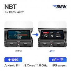 Штатна магнітола Teyes NBT BMW X6 E71 (2007-2014)