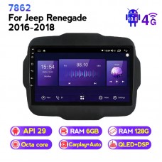 Штатна магнітола JEEP RENEGADE (2014-2018) NAVIFLY NF6128-629