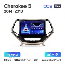 Штатна магнітола Teyes CC2 Plus Jeep Cherokee (2014-2018)