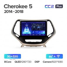 Штатна магнітола Teyes CC2 Plus Jeep Cherokee (2014-2018)