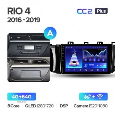 Штатна магнітола Teyes CC2 Plus KIA Rio 4 (2016-2019)