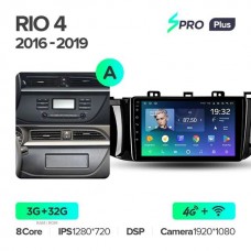 Штатна магнітола Teyes sPRO Plus KIA Rio 4 (2016-2019)