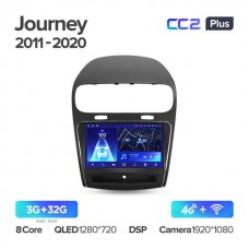 Штатна магнітола Teyes CC2 Plus Dodge Journey JC (2011-2020)