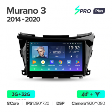 Штатна магнітола Teyes sPRO Plus Nissan Murano (2014-2020)