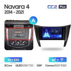 Штатна магнітола Teyes CC2 Plus Nissan Navara 4 D23 (2014-2021)