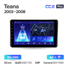 Штатна магнітола Teyes CC2 Plus Nissan Teana (2003-2008)