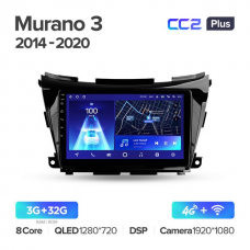 Штатна магнітола Teyes CC2 Plus Nissan Murano (2014-2020)