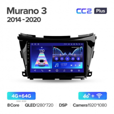 Штатна магнітола Teyes CC2 Plus Nissan Murano (2014-2020)