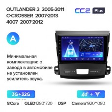 Штатна магнітола Teyes CC2 Plus Peugeot 4007 (2007-2012)