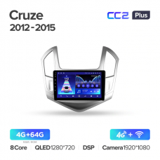 Штатна магнітола Teyes CC2 Plus Chevrolet Cruze (2012-2015)