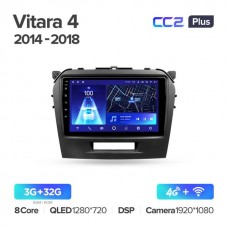 Штатна магнітола Teyes CC2 Plus Suzuki Vitara (2014-2018)