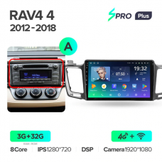 Штатна магнітола Teyes sPRO Plus Toyota RAV 4 (2012-2018)