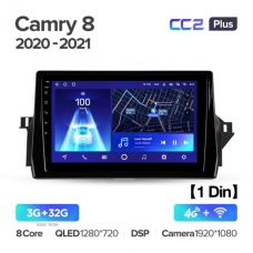 Штатна магнітола Teyes CC2 Plus Toyota Camry VIII 8 XV70 (2020-2021)