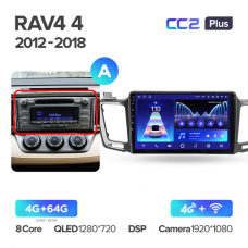 Штатна магнітола Teyes CC2 Plus Toyota RAV 4 (2012-2018)