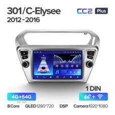 Штатна магнітола Teyes CC2 Plus Citroen C-Elysee (2012-2016)