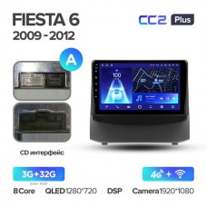 Штатна магнітола Teyes CC2 Plus 3GB+32GB4G+WiFi Ford Fiesta 6 (2008-2013)