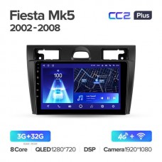 Штатна магнітола Teyes CC2 Plus Ford Fiesta Mk VI 5 Mk5 (2002-2008)