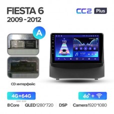 Штатна магнітола Teyes CC2 Plus 4GB+64GB4G+WiFi Ford Fiesta 6 (2008-2013)