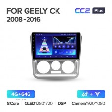 Штатна магнітола Teyes CC2 Plus Geely CK (2008-2016)