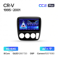 Штатна магнітола Teyes CC2 Plus Honda CRV (1995-2001)