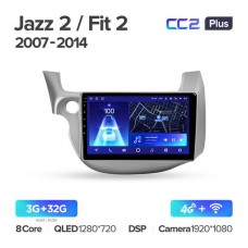 Штатна магнітола Teyes CC2 Plus Honda Jazz / Fit (2007-2014)