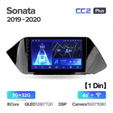 Штатна магнітола Teyes CC2 Plus Hyundai Sonata (2019-2020)