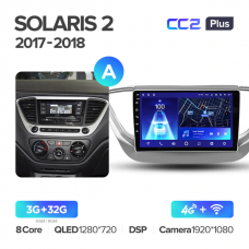 Штатна магнітола Teyes CC2 Plus Hyundai Accent (Solaris) (2017-2018)