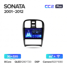 Штатна магнітола Teyes CC2 Plus Hyundai Sonata (2001-2012)