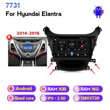 Штатна магнітола HYUNDAI ELANTRA (2014-2016) NAVIFLY NF116-483