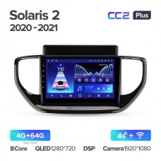 Штатна магнітола Teyes CC2 Plus Hyundai Solaris 2 II (2020-2021)