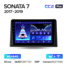 Штатна магнітола Teyes CC2 Plus Hyundai Sonata (2017-2019)