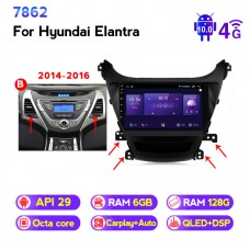 Штатна магнітола HYUNDAI ELANTRA (2014-2016) NAVIFLY NF6128-483