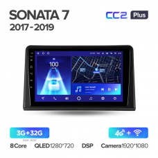 Штатна магнітола Teyes CC2 Plus Hyundai Sonata (2017-2019)