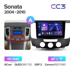 Штатна магнітола Teyes CC3 4GB+64GB4G+WiFi Hyundai Sonata NF (2004-2010)