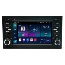 Штатна магнsтола Carwales 7" IPS, CarPlay, DSP, Android 12, 4/32 ГБ, для Audi A4 B6/B7, Seat Exeo (2002-2008)