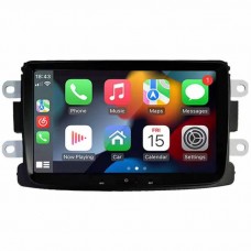 Штатна Mагнітола Carwales 8'' IPS 4+32GB, Android 12, CarPlay, кулер для Renault (Dacia Duster Logan)
