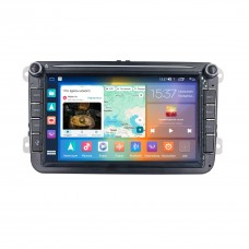 Штатная Магнітола Volkswagen 8021-H QLED 8" (4+32/4G SIM) 8Core UI7862s, Andriod-12 Fan-CarplayDSP Sound