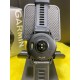 Смарт-годинник Garmin Forerunner 265 з чорними безелем і корпусом та чорно-сірим силіконовим ремінцем 010-02810-10