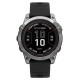 Смарт-годинник Garmin fenix 7 Pro Sapphire Solar Edition титановий з силіконовим ремінцем (010-02777-30)