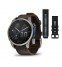 Авіаційний годинник Garmin D2 Mach 2 Titanium 47мм з Oxford Brown коричневим шкіряним ремінцем 010-02904-31