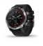 Смарт-годинник Garmin Descent Mk2 Stainless Steel з чорним ремінцем 010-02132-10