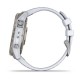Смарт-годинник Garmin Epix Pro Gen 2 Sapphire Edition (51мм) Titanium з силіконовим білим ремінцем 010-02804-11