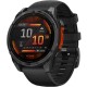 Смарт-годинник Garmin Fenix 8 Amoled 47 мм Slate Gray з чорним силіконовим ремінцем 010-02904-00