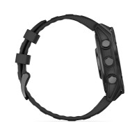 Смарт-годинник Garmin Fenix 8 Amoled 47 мм Slate Gray з чорним силіконовим ремінцем 010-02904-00
