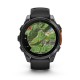 Смарт-годинник Garmin Fenix 8 Amoled 47 мм Slate Gray з чорним силіконовим ремінцем 010-02904-00