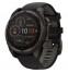 Смарт-годинник Garmin Fenix 8 Solar Sapphire 47mm титан Carbon Gray DLC titanium with Black and Pebble Grey Silicone Band 010-02906-11