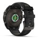 Смарт-годинник Garmin Fenix 8 Solar Sapphire 47mm титан Carbon Gray DLC titanium with Black and Pebble Grey Silicone Band 010-02906-11