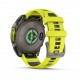 Смарт-годинник Garmin Fenix 8 Solar Sapphire 47mm Titanium з жовтим ремінцем