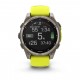 Смарт-годинник Garmin Fenix 8 Solar Sapphire 47mm Titanium з жовтим ремінцем